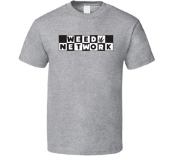 Weed Network Cartoon Parody Tv Funny T Shirt