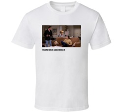 S02e17 The One Where Eddie Moves In Friends Tv Show Fan T Shirt