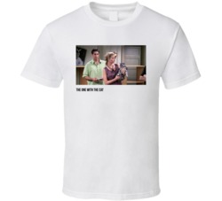 S04e02 The One With The Cat Friends Tv Show Fan T Shirt S04e02 The One With The Cat Friends Tv Show Fan T Shirt