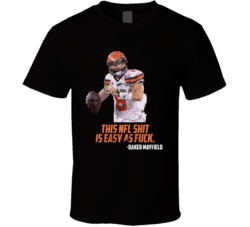 Vintage Distressed Baker Mayfield This Nfl Shit Is Easy As Fck Footbal Vintage Distressed Baker Mayfield This Nfl Shit Is Easy As Fck Footbal