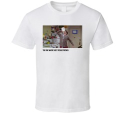 S10e13 The One Where Joey Speaks French Friends Tv Show Fan T Shirt S10e13 The One Where Joey Speaks French Friends Tv Show Fan T Shirt