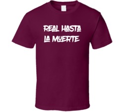 Real Hasta La Muerte Anuel Aa Music Fan T Shirt Real Hasta La Muerte Anuel Aa Music Fan T Shirt