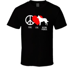 Peace Love Belgian Malinois Dog Owner Puppy Fan T Shirt Peace Love Belgian Malinois Dog Owner Puppy Fan T Shirt