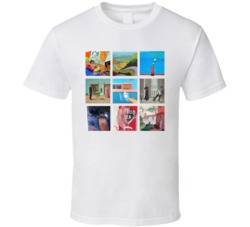 David Hockney Art Paintings Cute Trendy Artsy T Shirt David Hockney Art Paintings Cute Trendy Artsy T Shirt