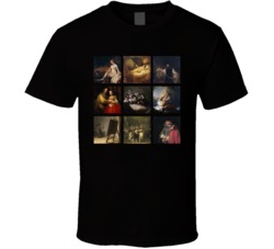 Rembrandt Art Paintings Trendy Artsy T Shirt Rembrandt Art Paintings Trendy Artsy T Shirt