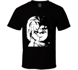 Chucky Silhouette Spooky Halloween T Shirt