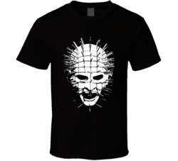 Pinhead Silhouette Spooky Halloween T Shirt