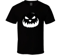Jackolatern Silhouette Spooky Halloween T Shirt