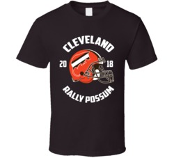 Cleveland Rally Possum Football Fan Funny T Shirt