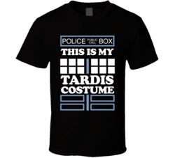 This Is My Tardis Costume Doctor Who Halloween Costume T Shirt