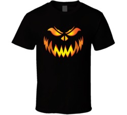 Spooky Haunted Jack Olatern Halloween T Shirt