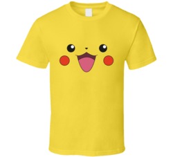 Pikachu Face Halloween Costume T Shirt Pikachu Face Halloween Costume T Shirt