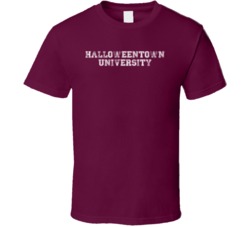 Halloweentown University Vintage Varcity T Shirt