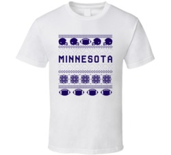 Minnesota Football Ugly Christmas Sweater 8bit Pixel Art Fan T Shirt