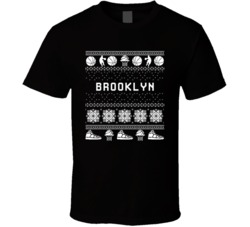 Brooklyn Basketball Ugly Sweater 8bbit Pixel Art T Shirt Brooklyn Basketball Ugly Sweater 8bbit Pixel Art T Shirt