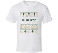 Milwaukee Basketball Ugly Sweater 8bbit Pixel Art T Shirt Milwaukee Basketball Ugly Sweater 8bbit Pixel Art T Shirt