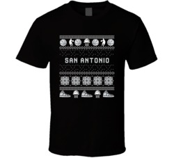 San Antonio Basketball Ugly Sweater 8bbit Pixel Art T Shirt San Antonio Basketball Ugly Sweater 8bbit Pixel Art T Shirt