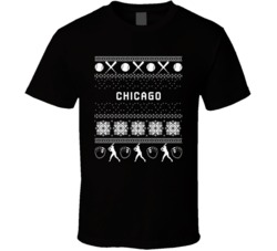 Chicago Ws Baseball Ugly Sweater 8bit Pixel Art Fan T Shirt