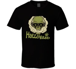 Halloweed Funny Halloween Stoner T Shirt Halloweed Funny Halloween Stoner T Shirt