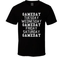Weekdays And Gamedays Football Fan Funny T Shirt Weekdays And Gamedays Football Fan Funny T Shirt