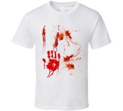 Blood Splatter Halloween T Shirt Blood Splatter Halloween T Shirt