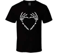 Skeleton Hands Heart Cute Spooky Halloween T Shirt Skeleton Hands Heart Cute Spooky Halloween T Shirt