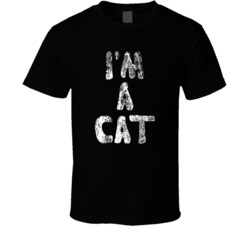 I'm A Cat Funny Cute Halloween Basic Costume T Shirt I'm A Cat Funny Cute Halloween Basic Costume T Shirt