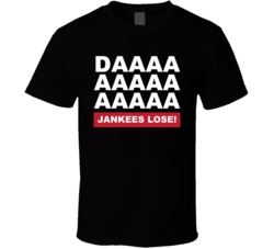 David Ortiz Da Jankies Lose Funny Sports T Shirt