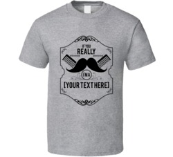 Personalized If You Really Mustache I'm A Custom Text Funny Movem Personalized If You Really Mustache I'm A Custom Text Funny Movem