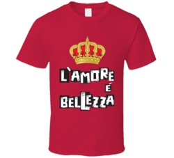 L Amore E Bellezza Cameron Newton T Shirt L Amore E Bellezza Cameron Newton T Shirt