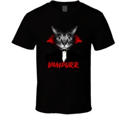 Vampuur Cat Vampire Funny Halloween T Shirt Vampuur Cat Vampire Funny Halloween T Shirt