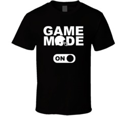Football Game Mode On Videogame Style T Shirt Football Game Mode On Videogame Style T Shirt