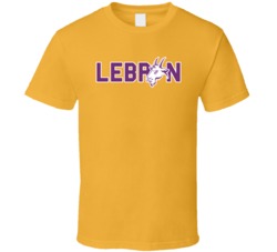 Lebron James Goat Team Colors Fan T Shirt