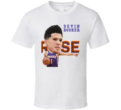 Devin Booker Rise Big Head Fan T Shirt