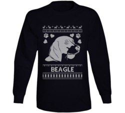 Beagle Owner Lover Ugly Christmas Sweater Long Sleeve T Shirt Beagle Owner Lover Ugly Christmas Sweater Long Sleeve T Shirt