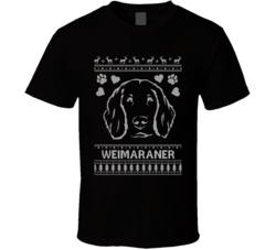 Weimaraner Dog Owner Lover Ugly Christmas Sweater Long Sleeve T Shirt Weimaraner Dog Owner Lover Ugly Christmas Sweater Long Sleeve T Shirt