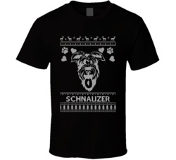 Schnauzer Dog Owner Lover Ugly Christmas Sweater Long Sleeve T Shirt Schnauzer Dog Owner Lover Ugly Christmas Sweater Long Sleeve T Shirt