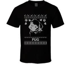 Pug Dog Owner Lover Ugly Christmas Sweater Long Sleeve T Shirt Pug Dog Owner Lover Ugly Christmas Sweater Long Sleeve T Shirt