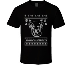 Labrador Retriever Dog Owner Lover Ugly Christmas Sweater Long Sleeve 