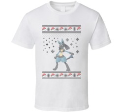 Lucario Pokemon Ugly Christmas Sweater T Shirt Lucario Pokemon Ugly Christmas Sweater T Shirt