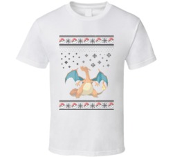 Charizard Pokemon Ugly Christmas Sweater T Shirt Charizard Pokemon Ugly Christmas Sweater T Shirt