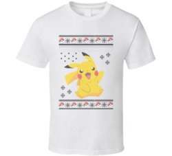 Pikachu Pokemon Ugly Christmas Sweater T Shirt Pikachu Pokemon Ugly Christmas Sweater T Shirt