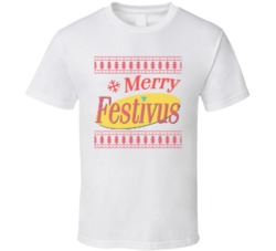 Merry Festivus Seinfeld Ugly Christmas Sweataer T Shirt Merry Festivus Seinfeld Ugly Christmas Sweataer T Shirt