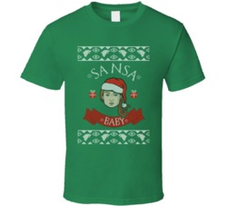 Sansa Baby Game Of Thrones Ugly Christmas Sweater T Shirt Sansa Baby Game Of Thrones Ugly Christmas Sweater T Shirt