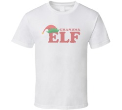 Grandma Elf Ugly Christmas Sweater T Shirt