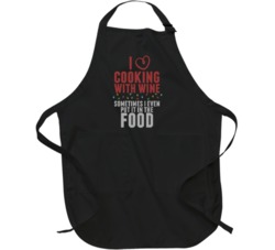I Love Cooking With Wine Sometimes I Even Put It In The Food Chef Apro