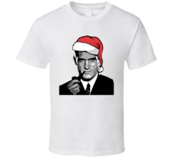 Hugh Hefner Young Santa Hat Christmas T Shirt Hugh Hefner Young Santa Hat Christmas T Shirt