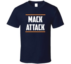 Mack Attack Football Fan T Shirt Mack Attack Football Fan T Shirt