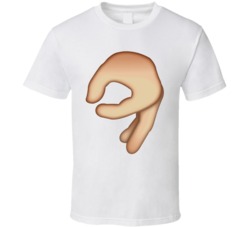 Upside Down Ok Hand Emoji T Shirt Upside Down Ok Hand Emoji T Shirt