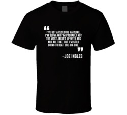 Joe Ingles Receding Hairline Funny Quote T Shirt
